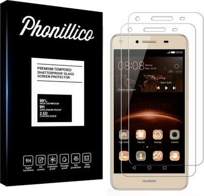 Screenprotector voor Huawei Y5 2 - 2 stuks Beschermglas van glas Transparante glazen schermbeschermfolie