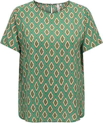 ONLY CARMAKOMA CARLUX LIFE SS TOP Dames Top - Maat 46