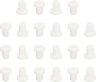 Siliconen rubberen ringenset voor draad- en irrigatiesystemen, 22 stuks, 3/16" (4mm) boorgat, 1/16" (2mm) binnendiameter, waterdicht en hittebestendig