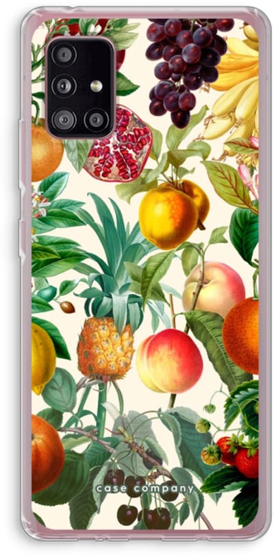 Case Company® - Hoesje geschikt voor Samsung Galaxy A51 5G hoesje - Classic Flora - Soft Cover Telefoonhoesje - Bescherming aan alle Kanten en Schermrand