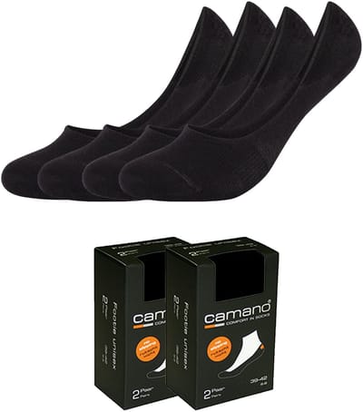 camano, Sokjes Sokken Kousen Socks, aangenaam comfortabel draagcomfort, effen te combineren vrije tijd dagelijks gebruik, verstevigde hiel en teen, veelzijdig praktisch trendy.