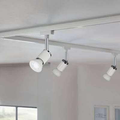Standaard 230 V LED-reflector GU10 Set van 3 3x460lm 3x7W 4000K Wit mat