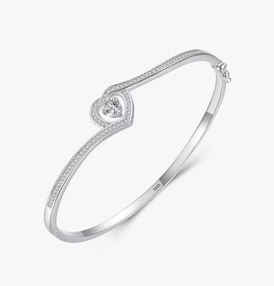 N3 Collecties 925 Sterling Zilveren Bedel Hart Dazzling Zirkoon Armbanden Voor Vrouwen
