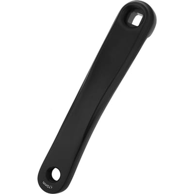 170mm Fiets Aluminiumlegering Linker Enkele Kettingblad Crankarm Vervangend Accessoire Black square hole zwart