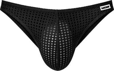 Barcode Berlin Reigi Brief Black - MAAT S - Erotisch Heren Ondergoed - Slip voor Man - Sexy mannen Slip