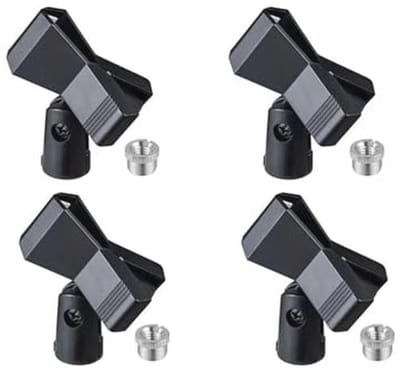Universele Microfooncliphouder voor Standaarden - 4 Stuks