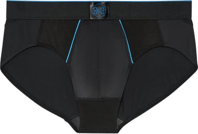 HOM Sports lab mini briefs (1-pack) - heren slip - zwart