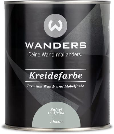 Wanders24 Shabby Chic kreideverf meubellak – Akazie bruin – 750 ml
