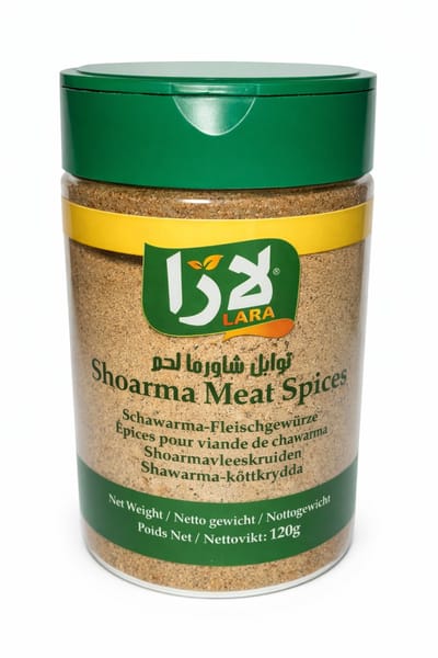 Lara Shoarma Vlees Kruiden 2x120 Gram