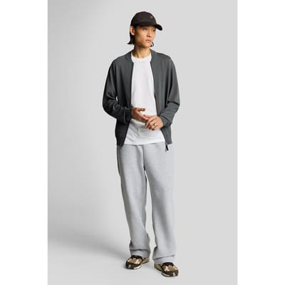 Lyle & Scott Cargo Bomber Collar Cardigan Terra Nova Size: M | Bomber Jackets Outlet | Heren | Grijs
