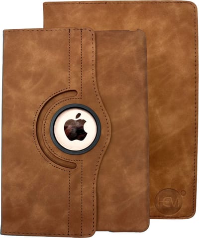 HEM Silky Brown iPad Hoes – Draaibare Autowake Cover – Geschikt voor iPad Pro 10.5 (2017) & iPad Air 3 (2019) – 10.5 Inch Tablethoes