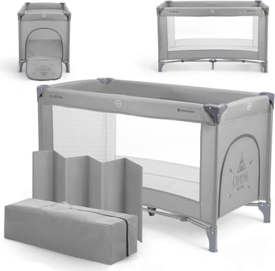 Opvouwbaar reisbed voor baby's tot 15 kg - Compact, licht en handig voor onderweg
