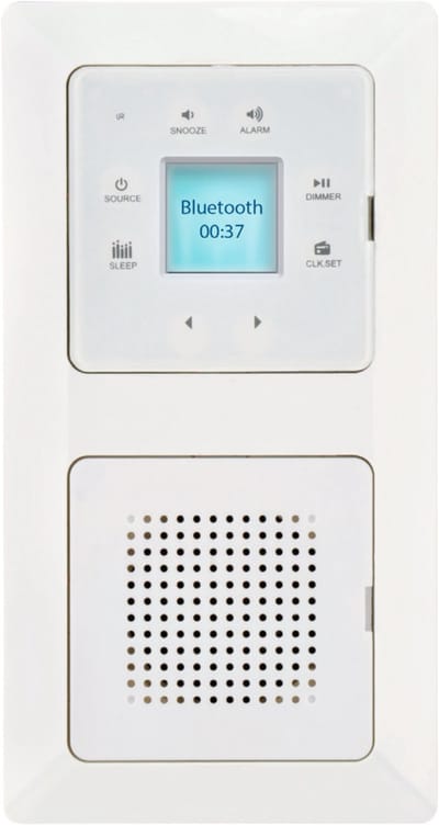 Unitec UP Radio Touch Bluetooth klok wekker timer afstandsbediening display inbouw