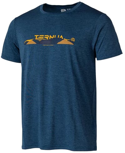 Ternua Anning T-shirt Met Korte Mouwen Blauw M Man