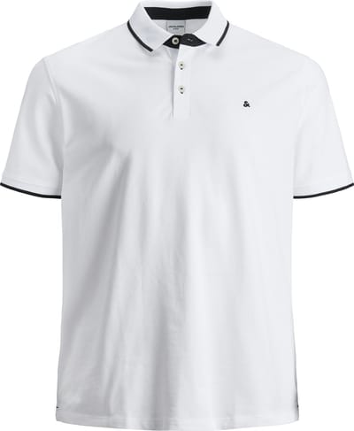 JACK&JONES PLUS JJEPAULOS POLO SS NOOS PLS Heren Poloshirt - Maat EU4XL US2XL