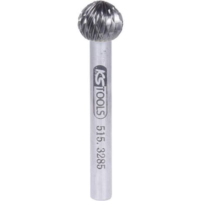 KS Tools 515.3285 Freesstift Hardmetaal Lengte 56 mm Afmeting, Ø 6 mm Werklengte 40 mm Schachtdiameter 6.0 mm
