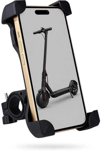 Telefoonhouder Fiets - 360 Graden Rotatie - Gsm Houder Fiets - Accessoires - Fiets Telefoonhouder - Fietshouder - Ook voor scooter & motor