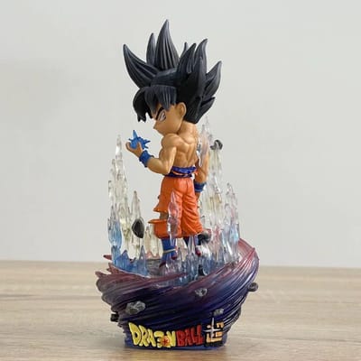 17cm/6.7in Anime Dragon Ball Z Ultra Instinct Goku Figuur PVC Actiefiguren Verzameling Model Speelgoed Cadeaus