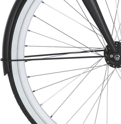 Cortina Spatbordstang voor 28 Blau black matt
