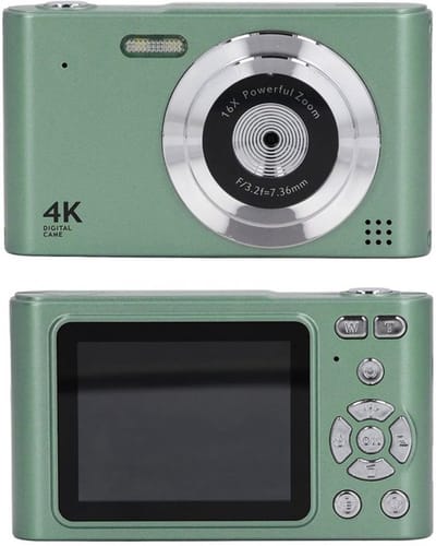 Allecto - 48Mp digitale camera - compacte vlogcamera - 2,5K Hd video