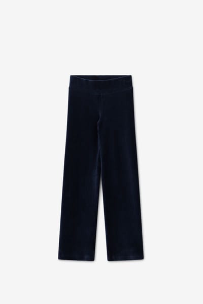 Sissy-Boy - Donkerblauwe rib straight fit legging