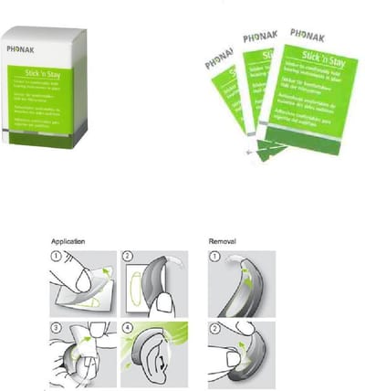 Phonak Stick 'n Stay