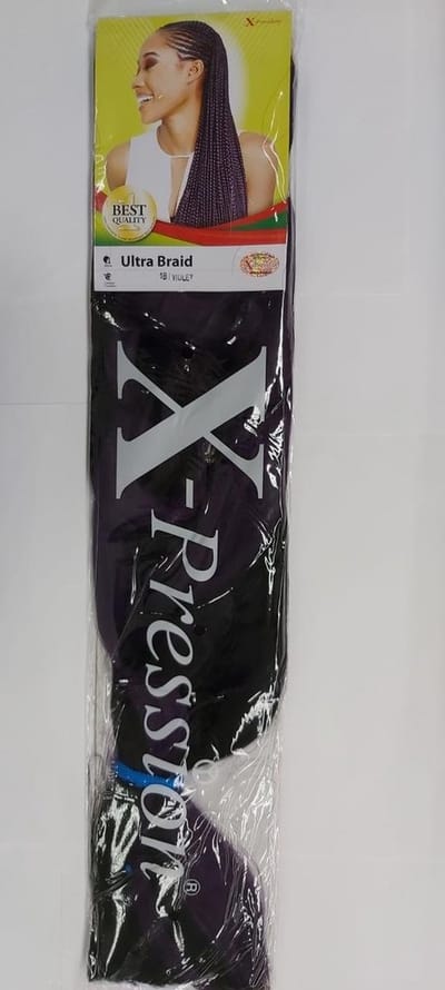 X-PRESSION - BRAID #1B/VIOLET