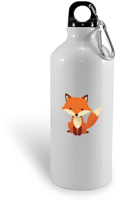 Hacebo® - Vossen waterfles - Katten - Dieren liefhebbers - Dierentuin - katachtigen - water fles - 400ML