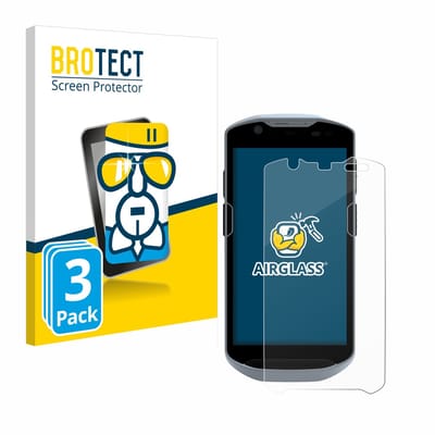 Screenprotector 3 Stuks voor Zebra TC57/ TC57x/ TC56/ TC52/ TC52-HC/ TC52ax/ TC52ax-HC Beschermglas transparant