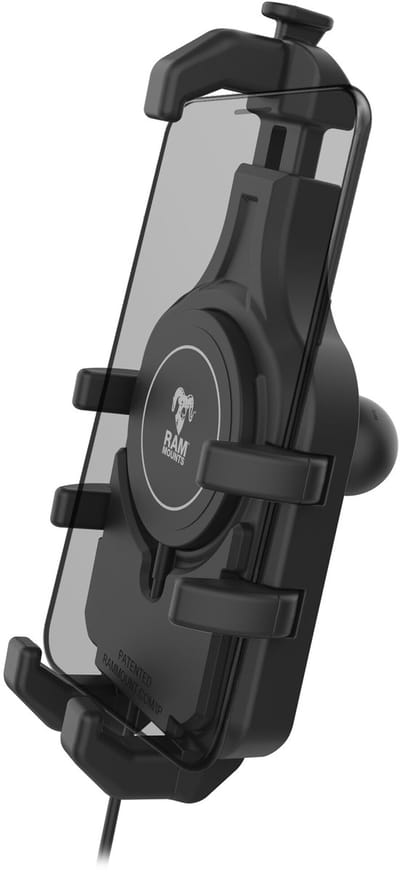 Quick-Grip™ Pro Telefoonhouder met Qi2 15W Draadloze Oplader