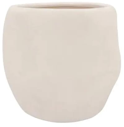 Lisboa bloempot 35X35X32CM wit