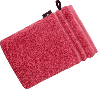Vossen Vienna Style Supersoft Maroon, 22 X 16 Cm Waschhandschuh 22 X 16