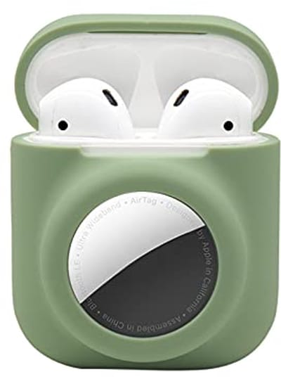 Siliconen Hoesje voor AirPods met GPS-tracking, Schokbestendig en Antikras