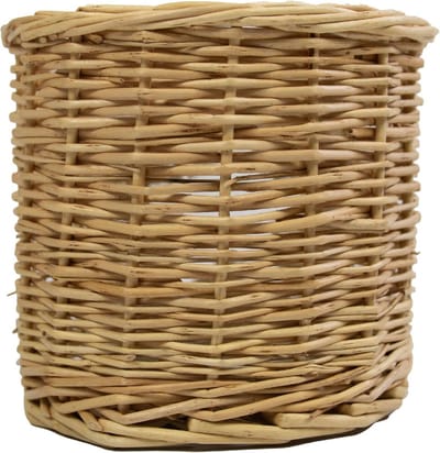 rotan windlicht ster 13cm
