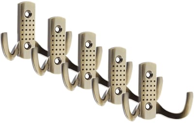 5 stuks SOTECH Kapstokhaken JASMIN STRONG Kort Gebruneerd Nieuwe Solide uitvoering wandgarderobe