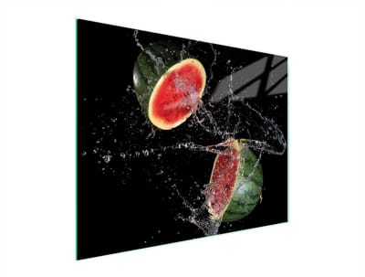 TMK ArtDeko - Snijplank - Glas - 52x40 cm - Watermeloenprint