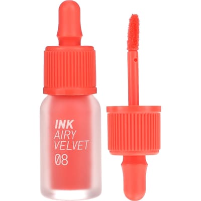 peripera - Ink Airy Velvet AD - 15 Colors #08 Pretty Orange Pink