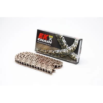 Chaîne motorijdoordrijving Qx-Ring met klinkverbinding EK Chain 530 MVXZ2