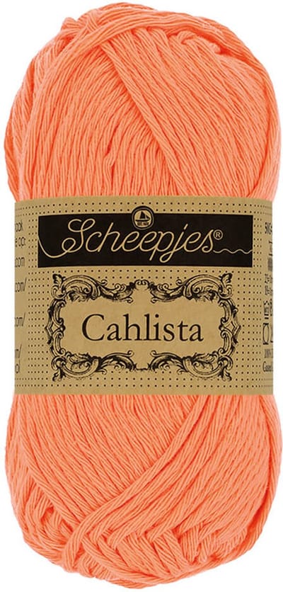 Scheepjes Cahlista Rich Coral (410)