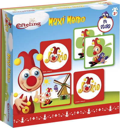 Jokie Efteling memo, memory spel - geheugen spel educatief speelgoed peuter kleuter - vanaf 3 jaar - Bambolino Toys