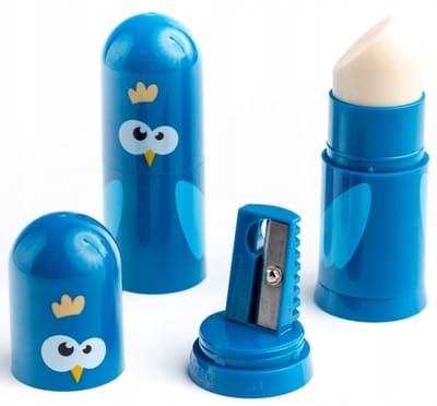 Faber-Castell 2-in-1 Potlood Puntenslijper met Gum - Vogel