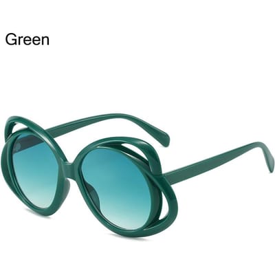 Luxe Designer Bloemen Zonnebril Trendy UV4 Fun Mode Bloem Zonnebril Shades voor Vrouwen