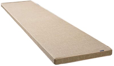 wangk Tuinbank kussen, 2 of 3 zitsbank Mat Pad Patio Bench Pad ligstoel kussen Vervanging Matras Pad Indoor Outdoor Patio Rechthoek Bench Kussen-Khaki 120 × 30 × 8 cm (47 × 12 × 3,2,5 cm)