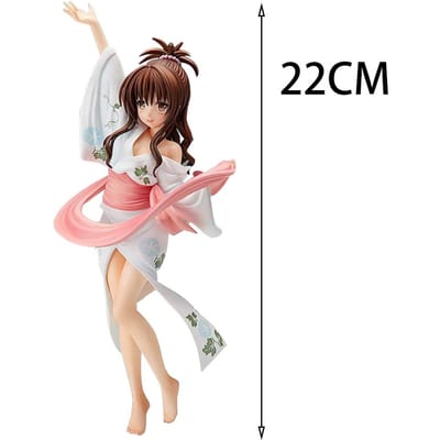 22cm Anime Figuur Lala Satalin Devilke Zwempak Meisje Staande Houding Volwassen Actie Figuur Modellen Verzameling 22-26.5cm white