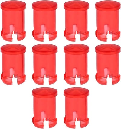10 Stuks Rode 5mm LED Lamp Socket Lens Houder voor 5mm LED Lampen - Ideaal voor Verlichting en Decoratie