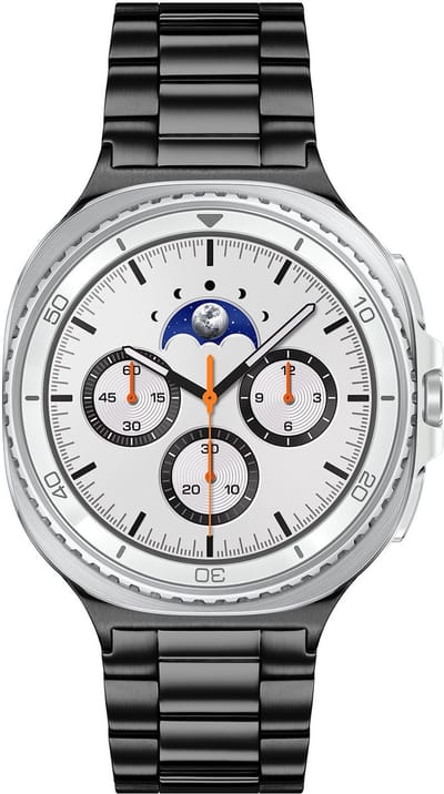 Samsung Special Edition Galaxy Watch 8 CLASSIC LTE Wit/Zwart Staal 46mm