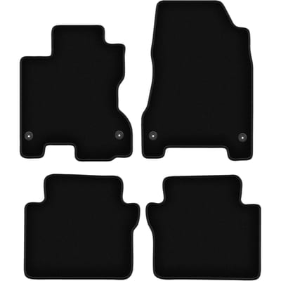 BASIC zwarte veloursmatten voor: Renault Koleos I SUV (2007-2016)