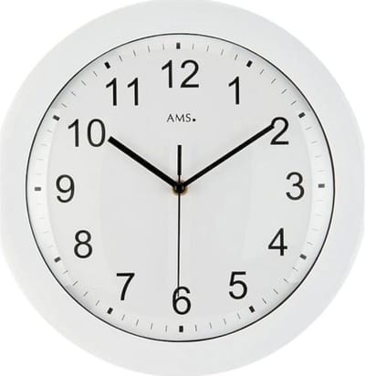 Radiogestuurde wandklok, 30 cm