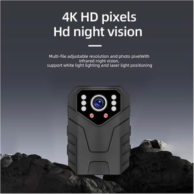 Mini Body Camera - Draagbare Recorder - Veiligheid Vastleggen - Nachtzicht Sensor - 2 inch Scherm - One Color