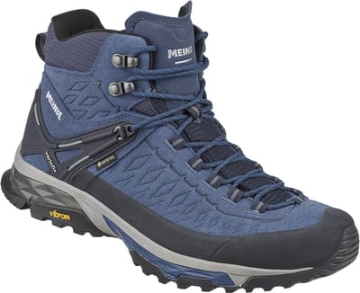 Meindl Top Trail Mid Gore-Tex Wandelschoen - Heren waterdichte lage wandelschoenen - Blau/Jeans